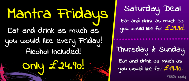 book a table at mantra swindon